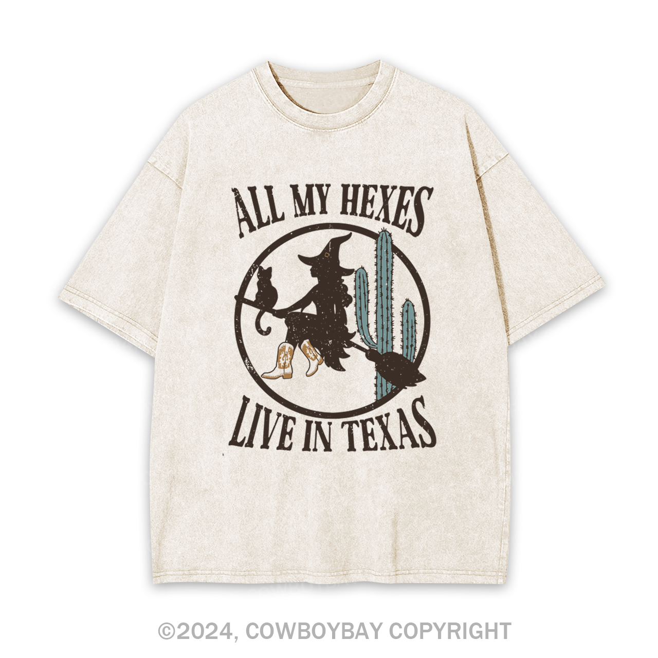 All My Hexes Live In Texas Garment-dye Tees