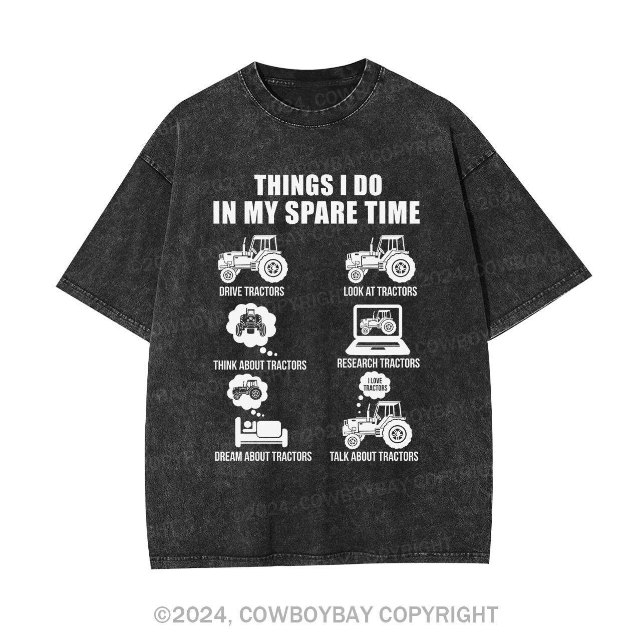 Personalized Western Hobbies Funny Garment-dye Tees