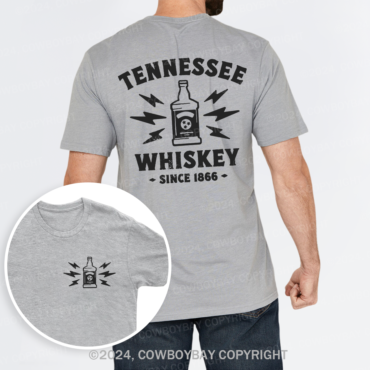 Tennessee Whiskey Jack Daniel's Alcohol Liquor T-Shirts