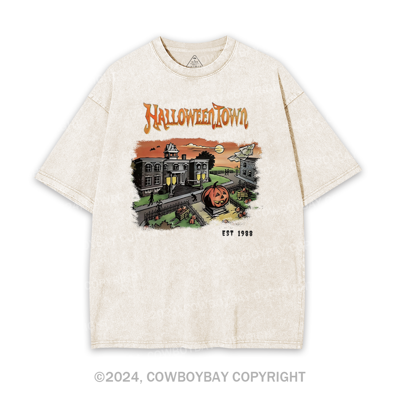 Halloween Town University Garment-dye Tees