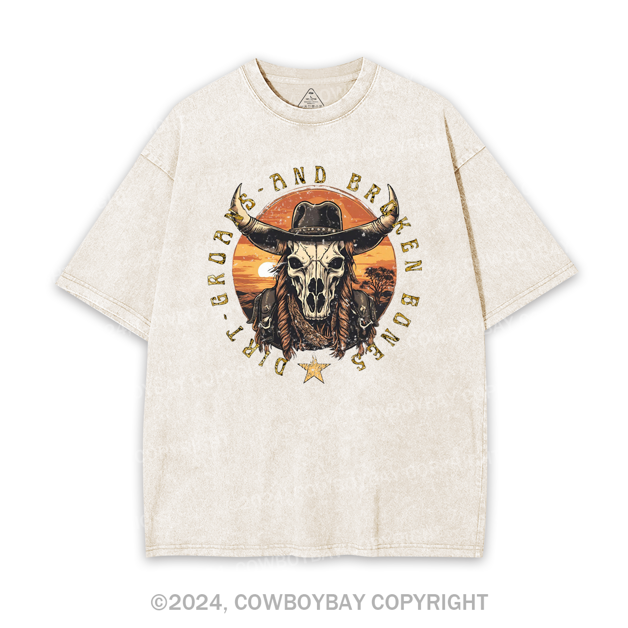 Longhorn Spirit Garment-dye Tees