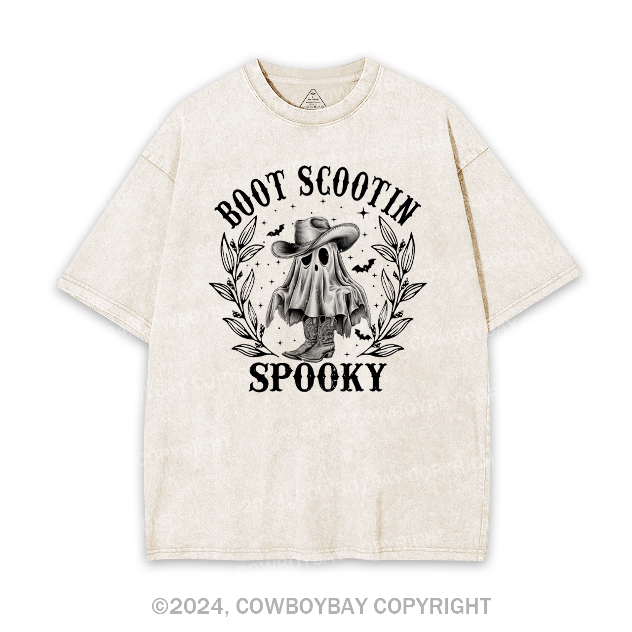 Boot Scoot Spooky Garment-dye Tees