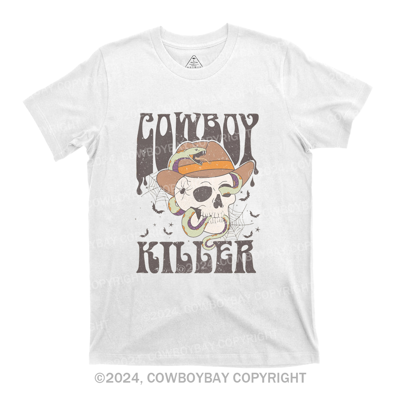 The Cowboy Killer Has To Pass Halloweens T-Shirts