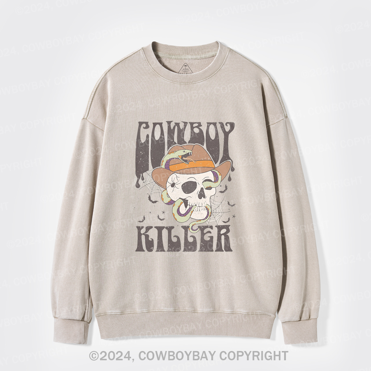 The Cowboy Killer Has To Pass Halloweens Washed Sweatshirts