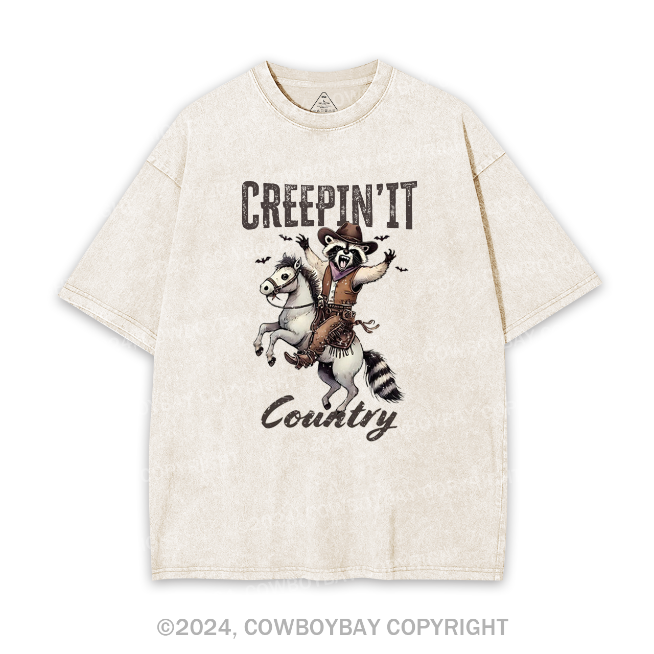 Creepin' It Country Garment-dye Tees