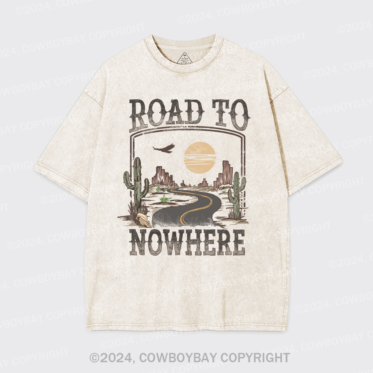 Road To Nowhere Garment-dye Tees