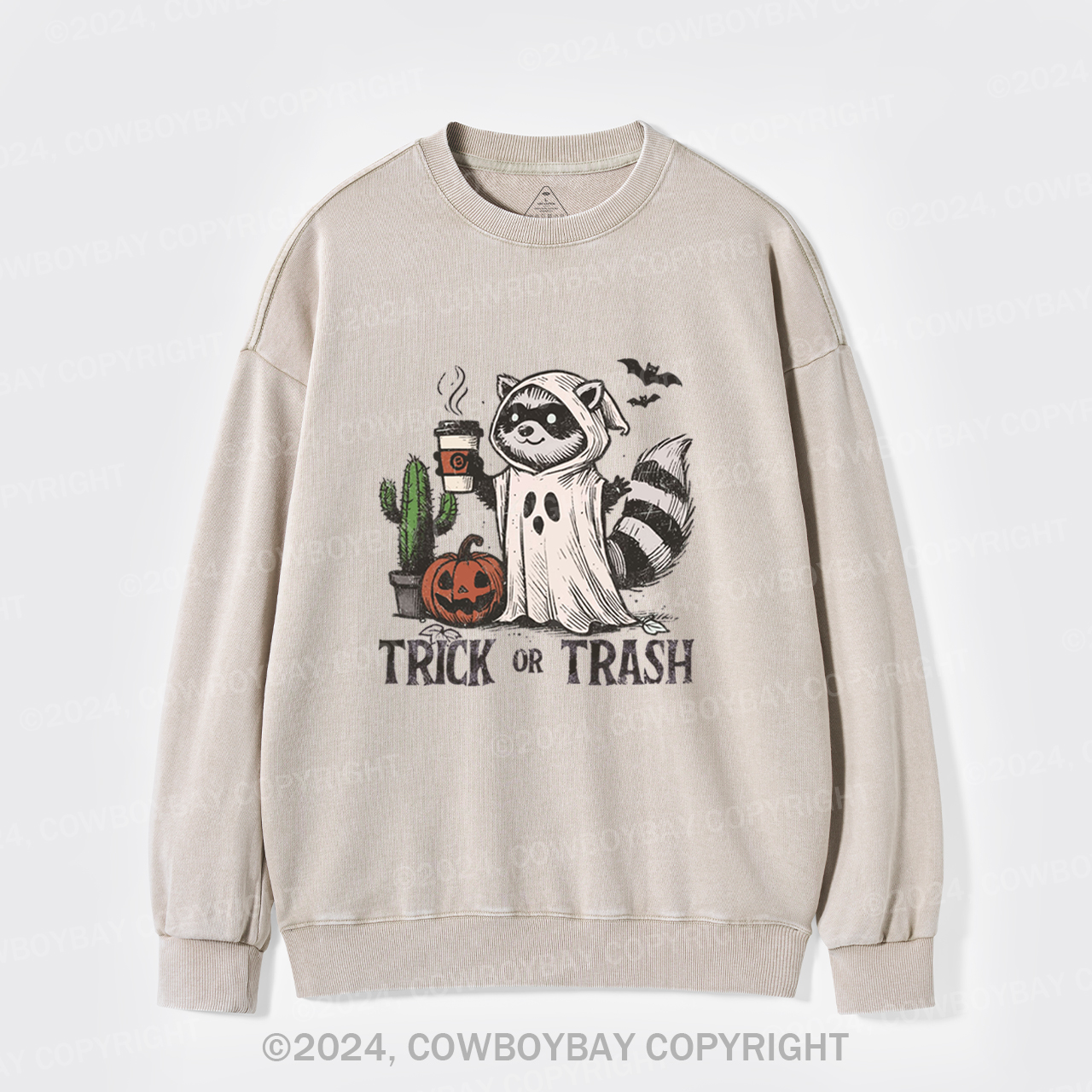 Trick Or Trash Washed Sweatshirts