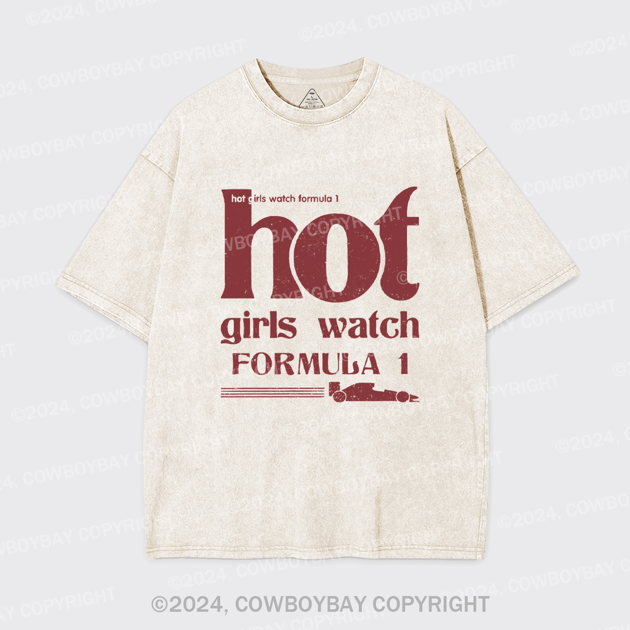 Formula One Garment-dye Tees