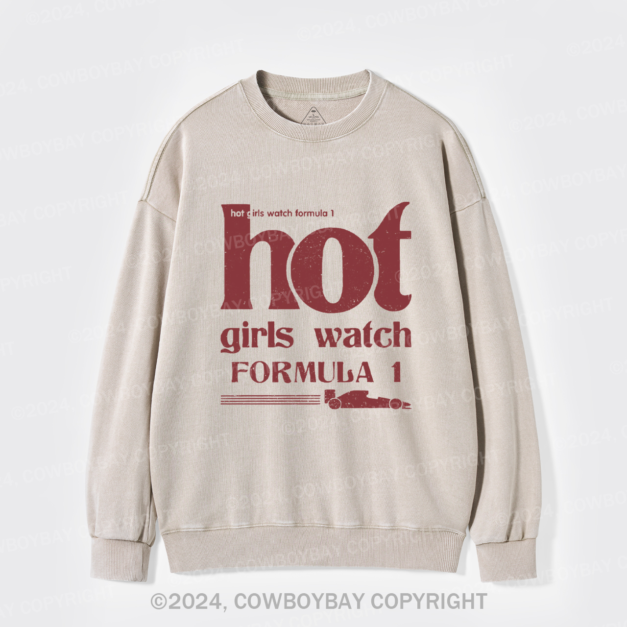 Formula One Washed Sweatshirts