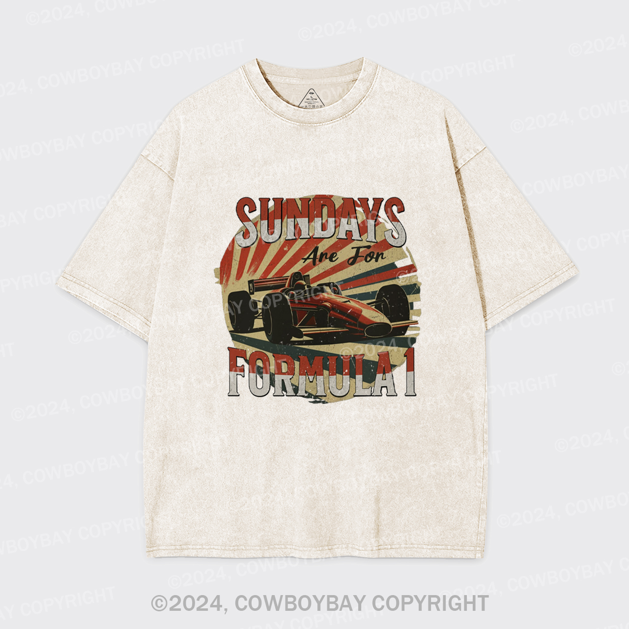 Retro F1 Garment-dye Tees