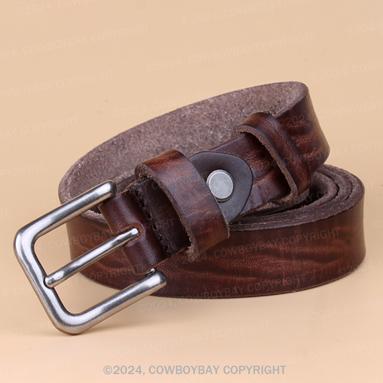 Vintage Pin Buckle Belt