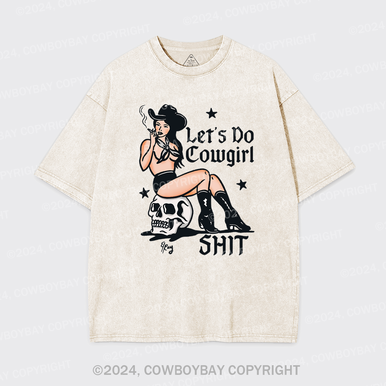 Let's Do Cowgirl Shit Garment-dye Tees