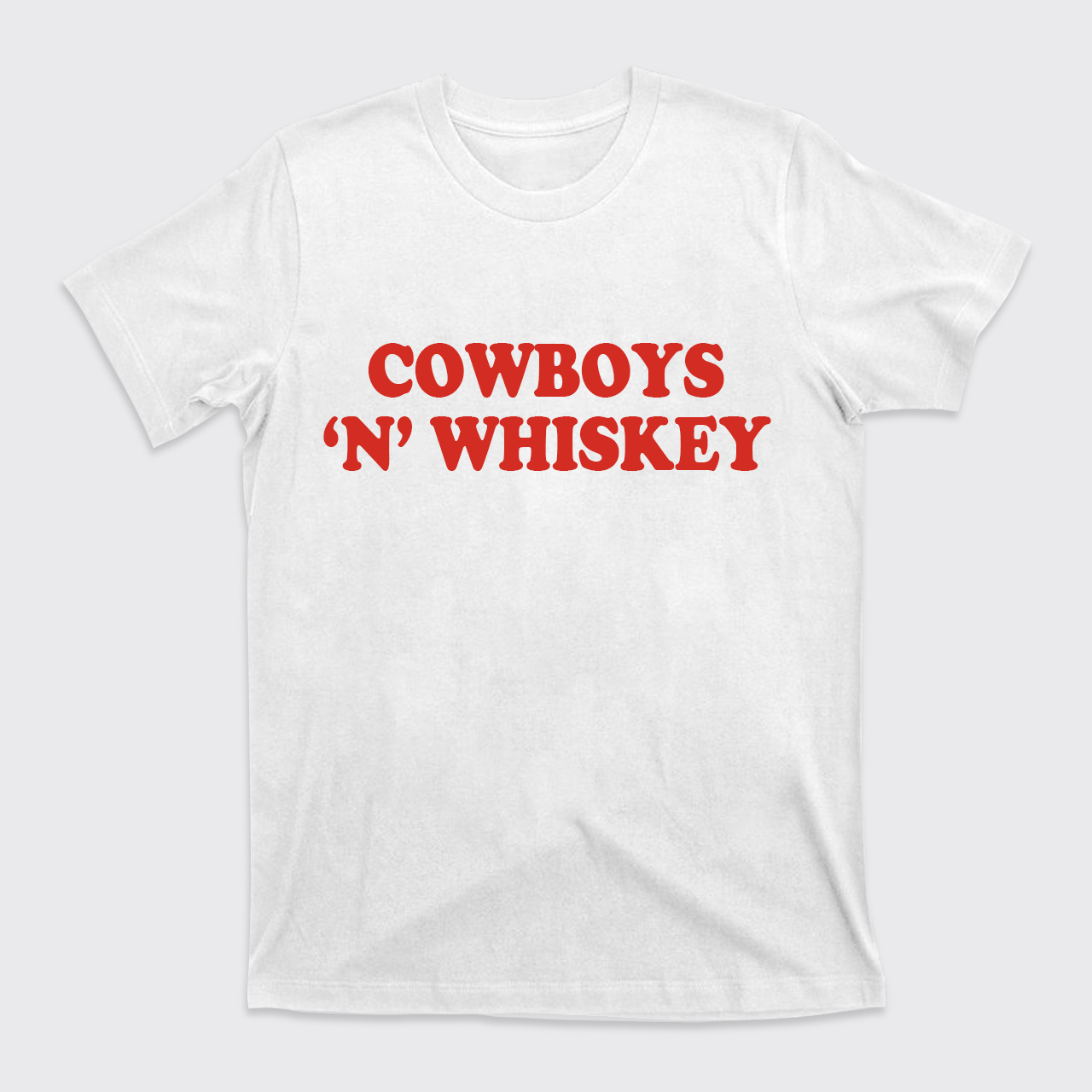 Cowboys And Whiskey T-Shirts