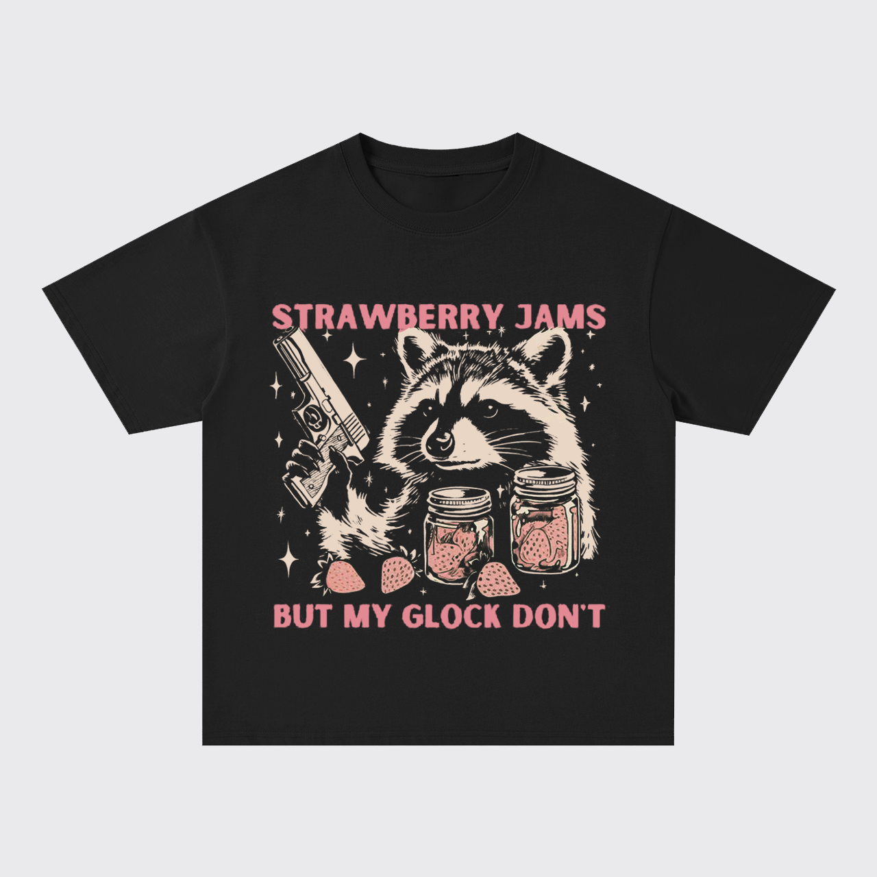 Funny Raccoon Oversize T-Shirts