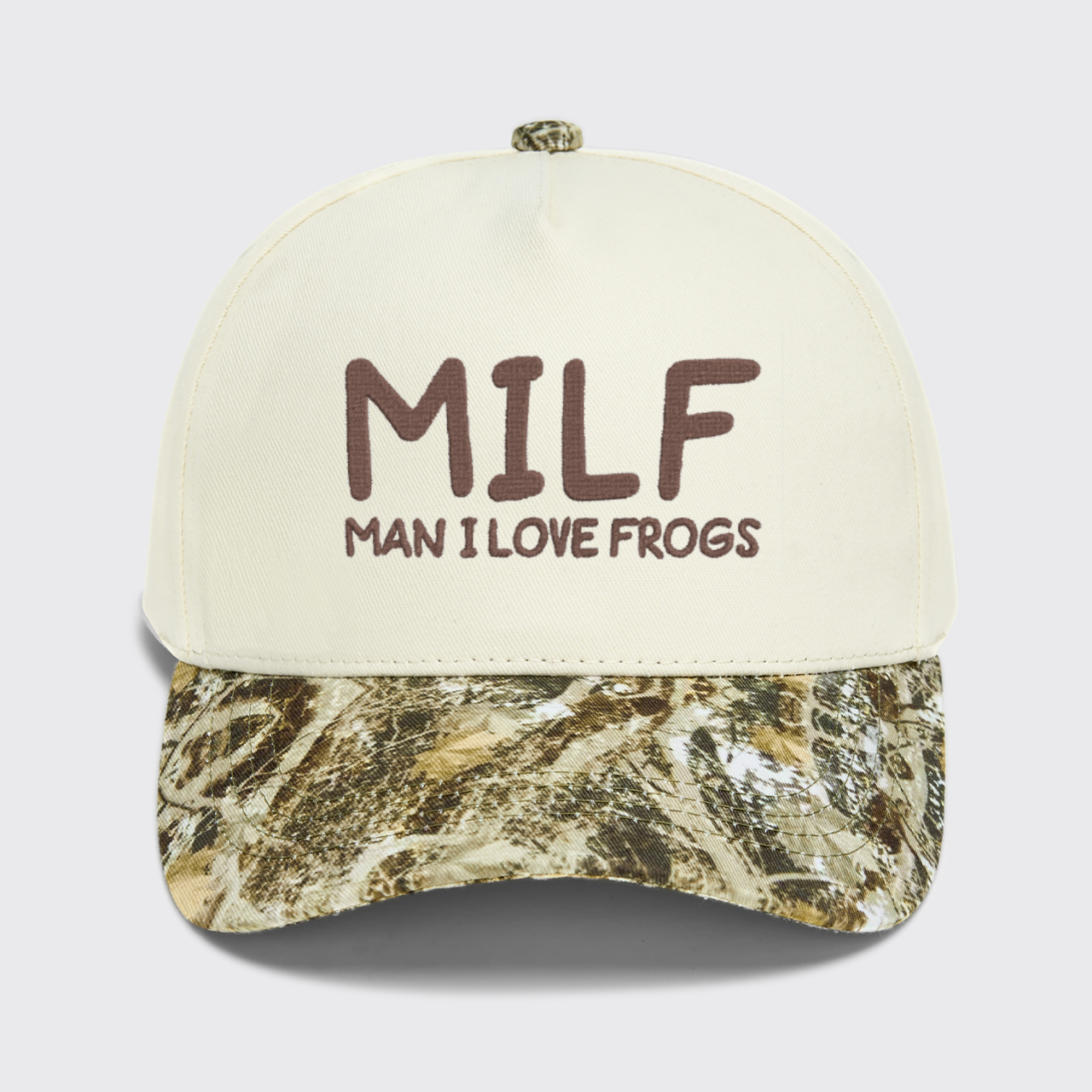 Man I Love Frogs Embroidered Baseball Cap