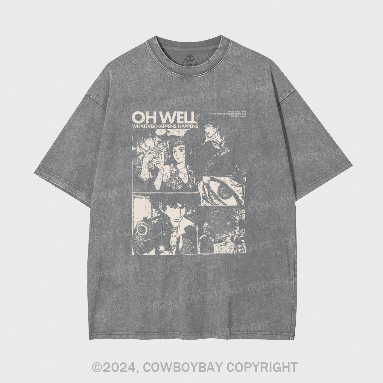 Cowboy Bebop Garment-dye Tees