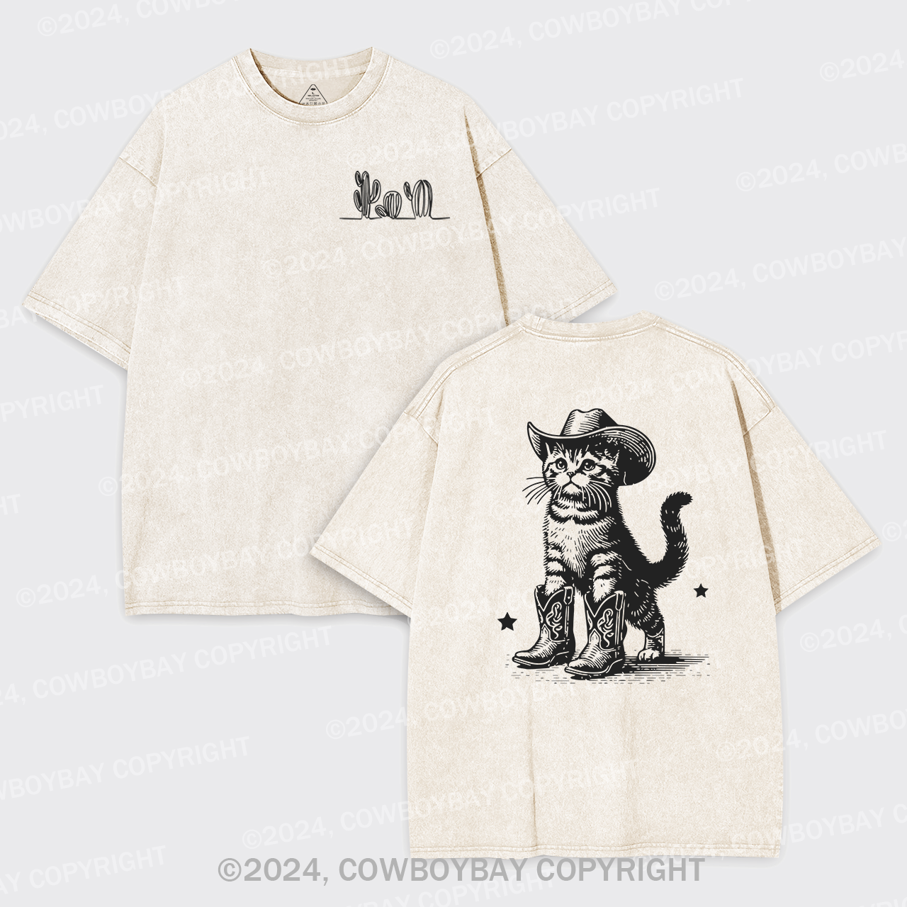The Ranch Cats Are Loyal Garment-dye Tees