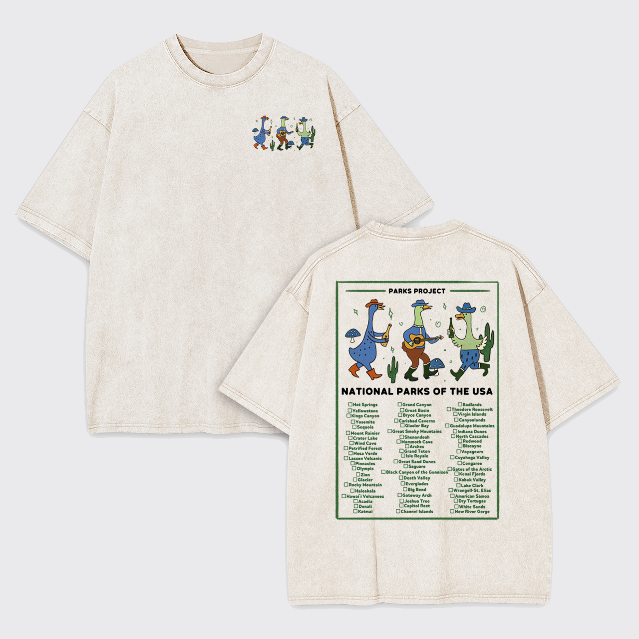 Garment-dye Tees