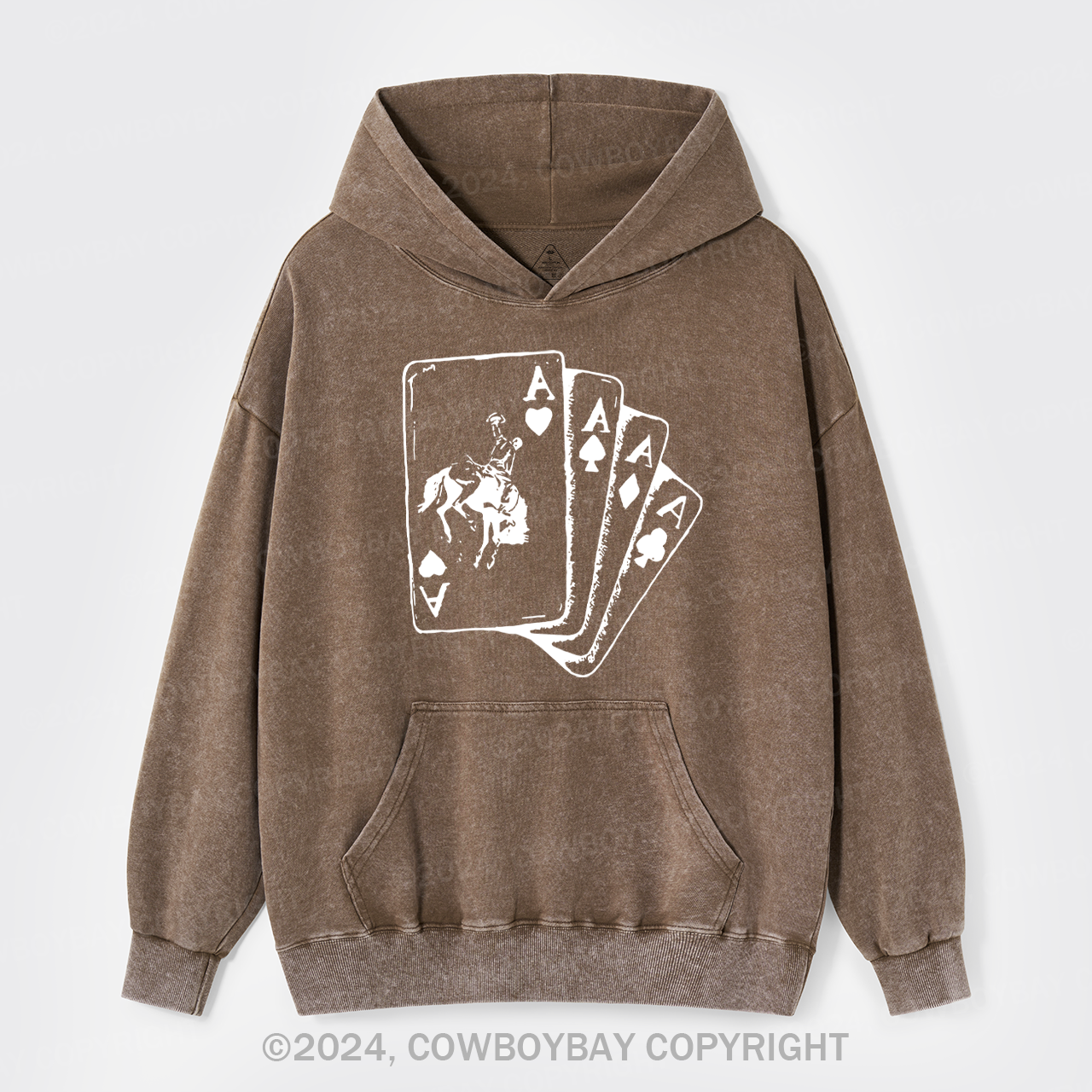 Ace  Cowboy Punchy  Garment-dye Hoodies
