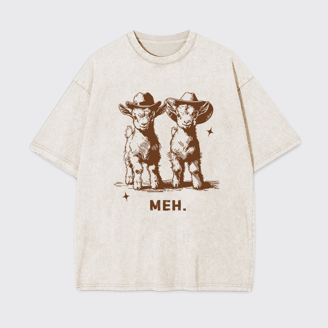 Funny Lamb, Meh Garment-dye Tees