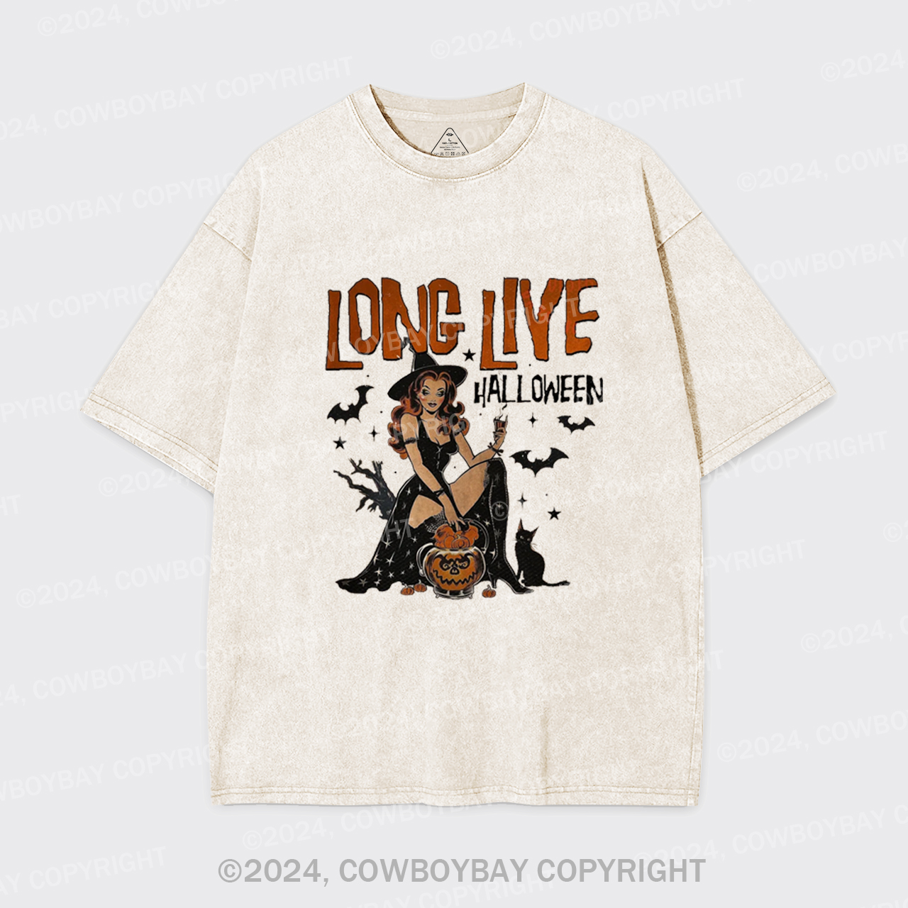 Long Live Halloween Garment-dye Tees