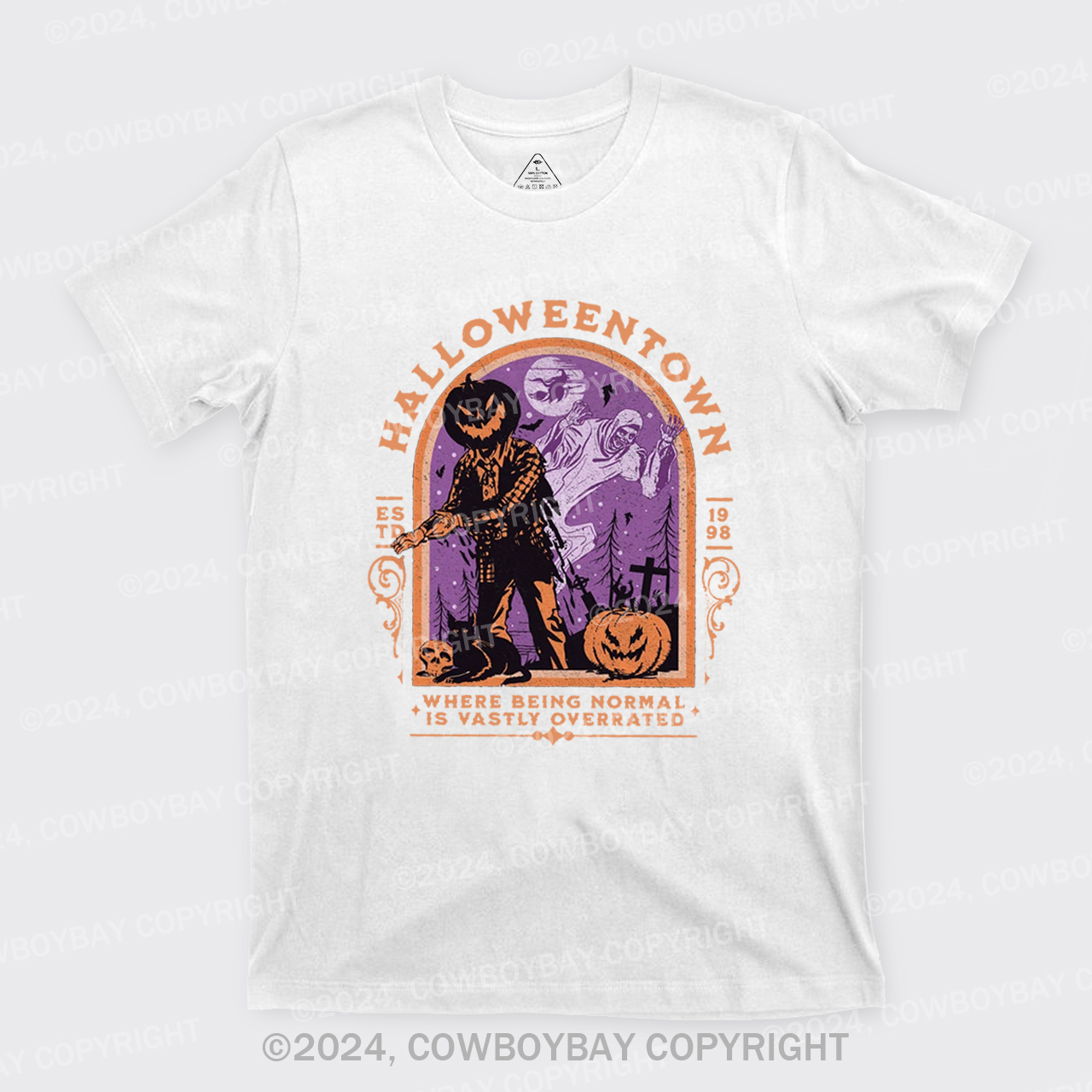 Halloween Pumpkin,EST.1998 T-Shirts