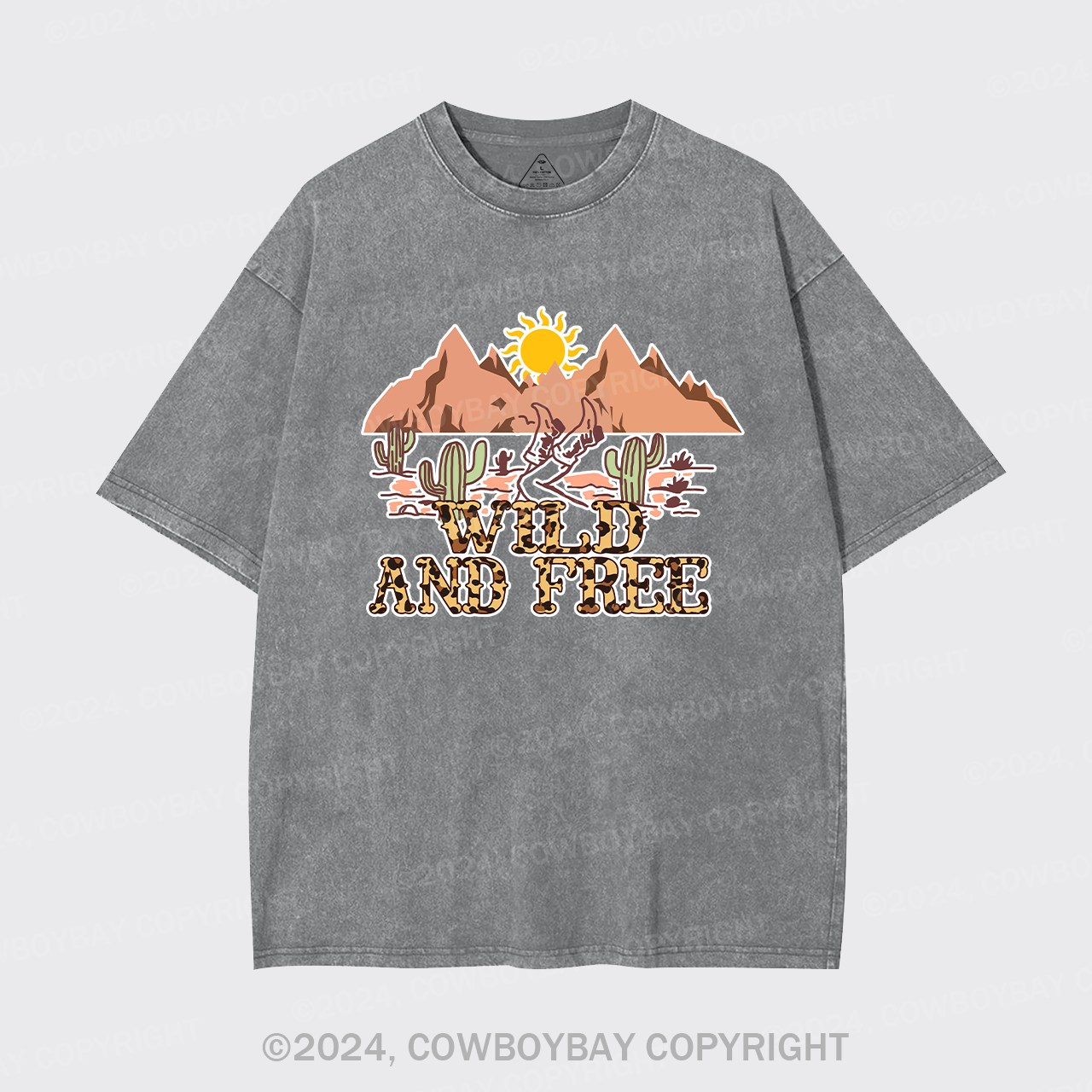 Wild & Free Desert Vintage Garment-dye Tees