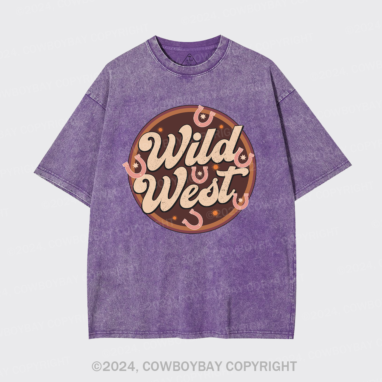 Wild West Ropes Vintage Garment-dye Tees