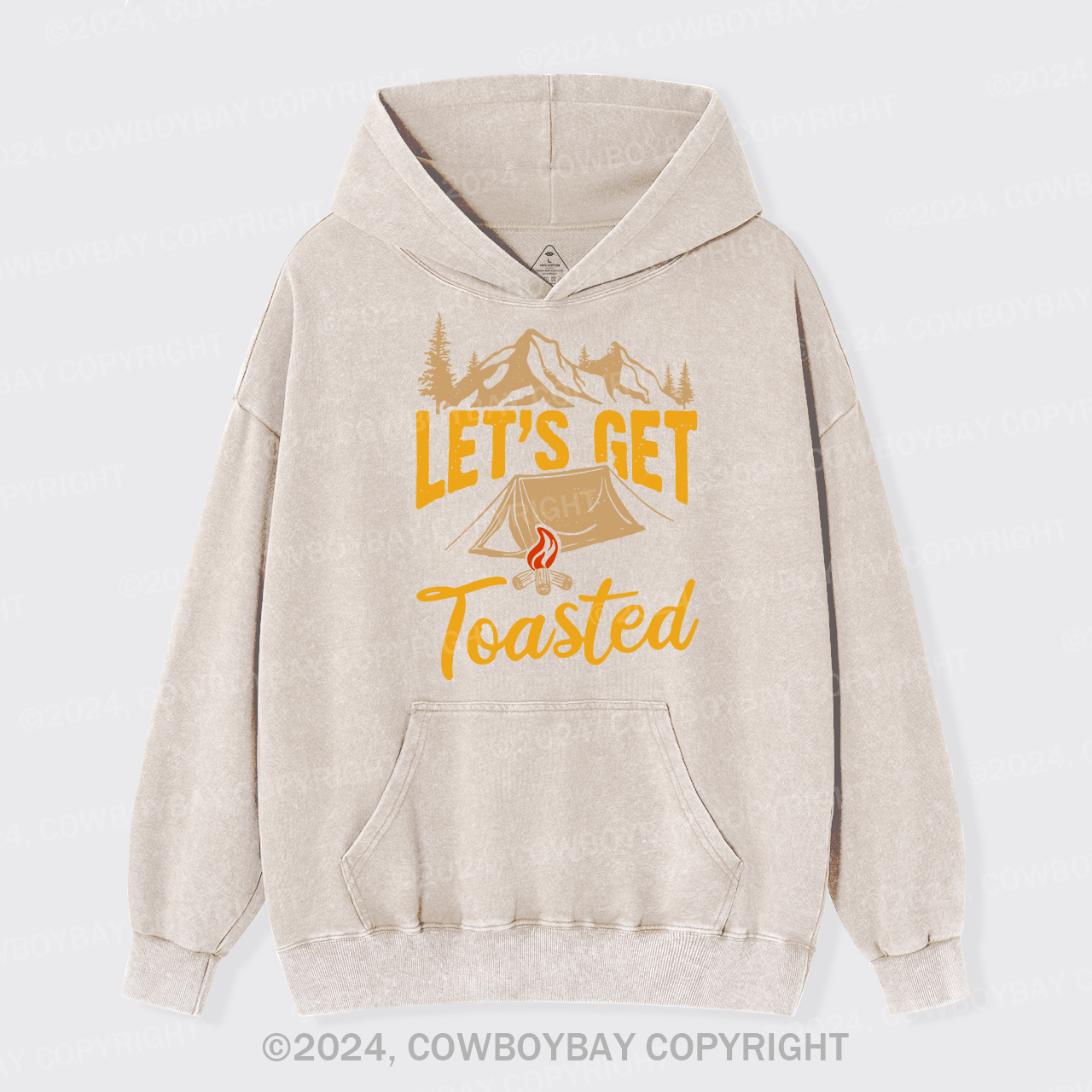 Let��s Get Toasted Garment-Dye Hoodies