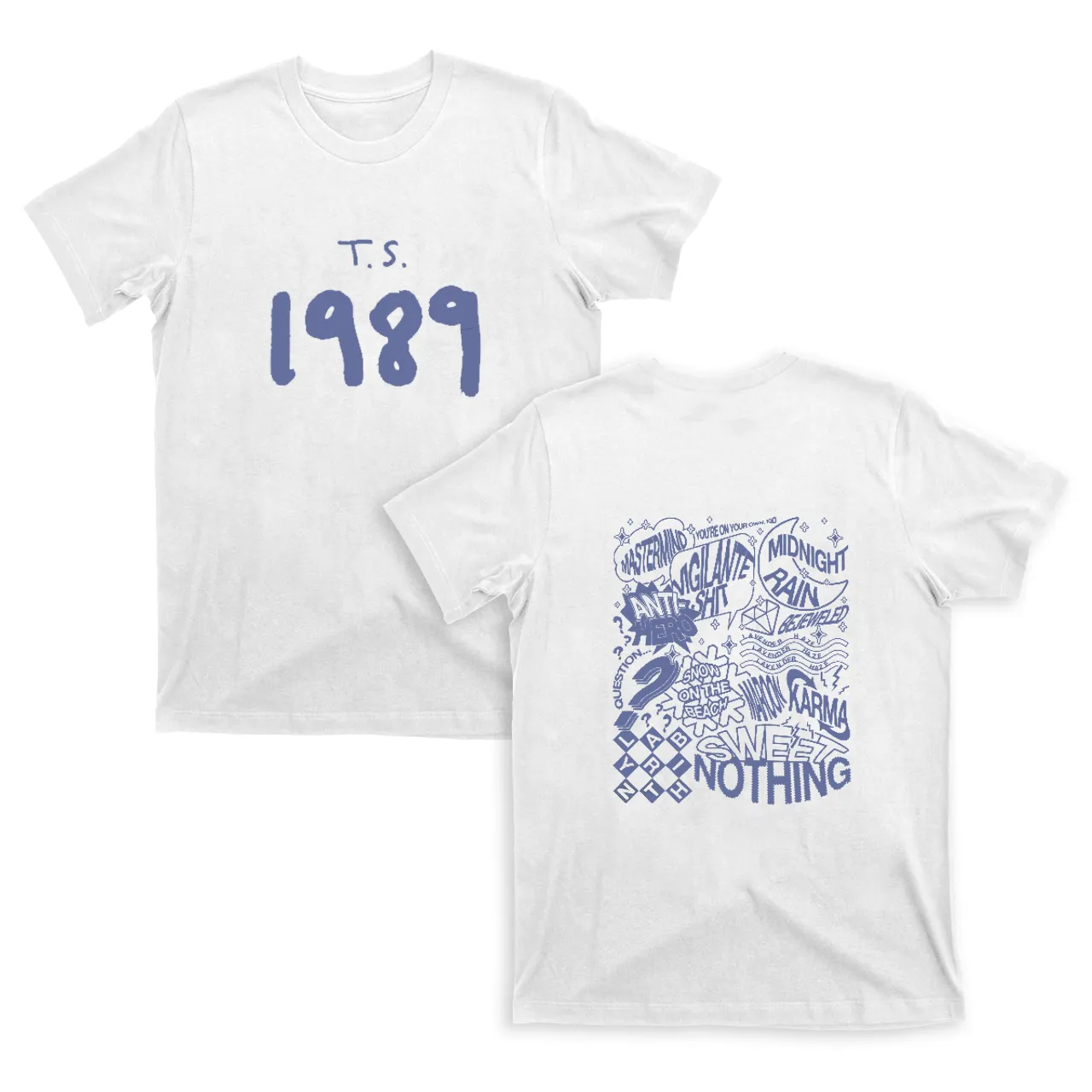 T.S. 1989 Midnights T-Shirts