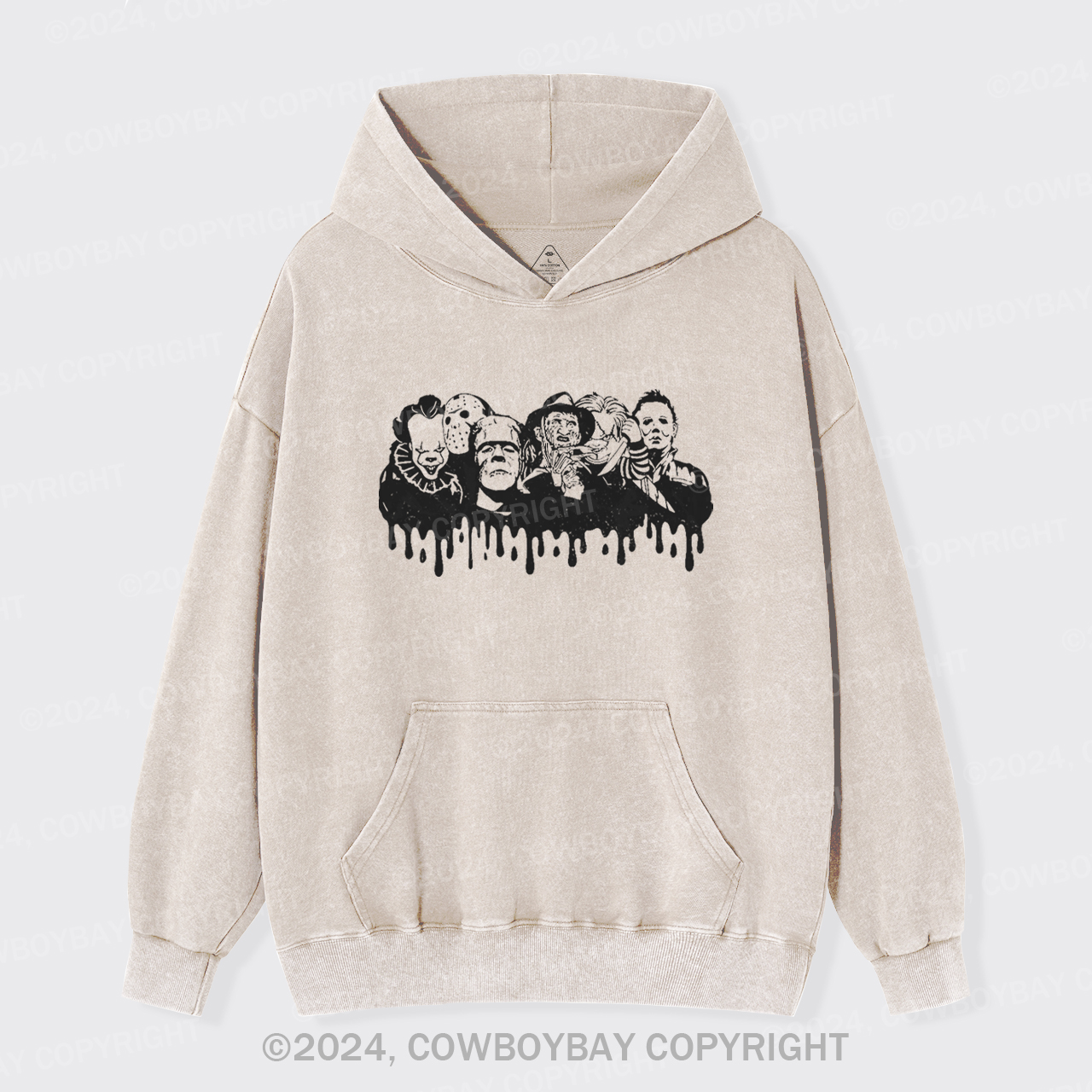 Cricut Movie Stars Midnight Falls Garment-Dye Hoodies