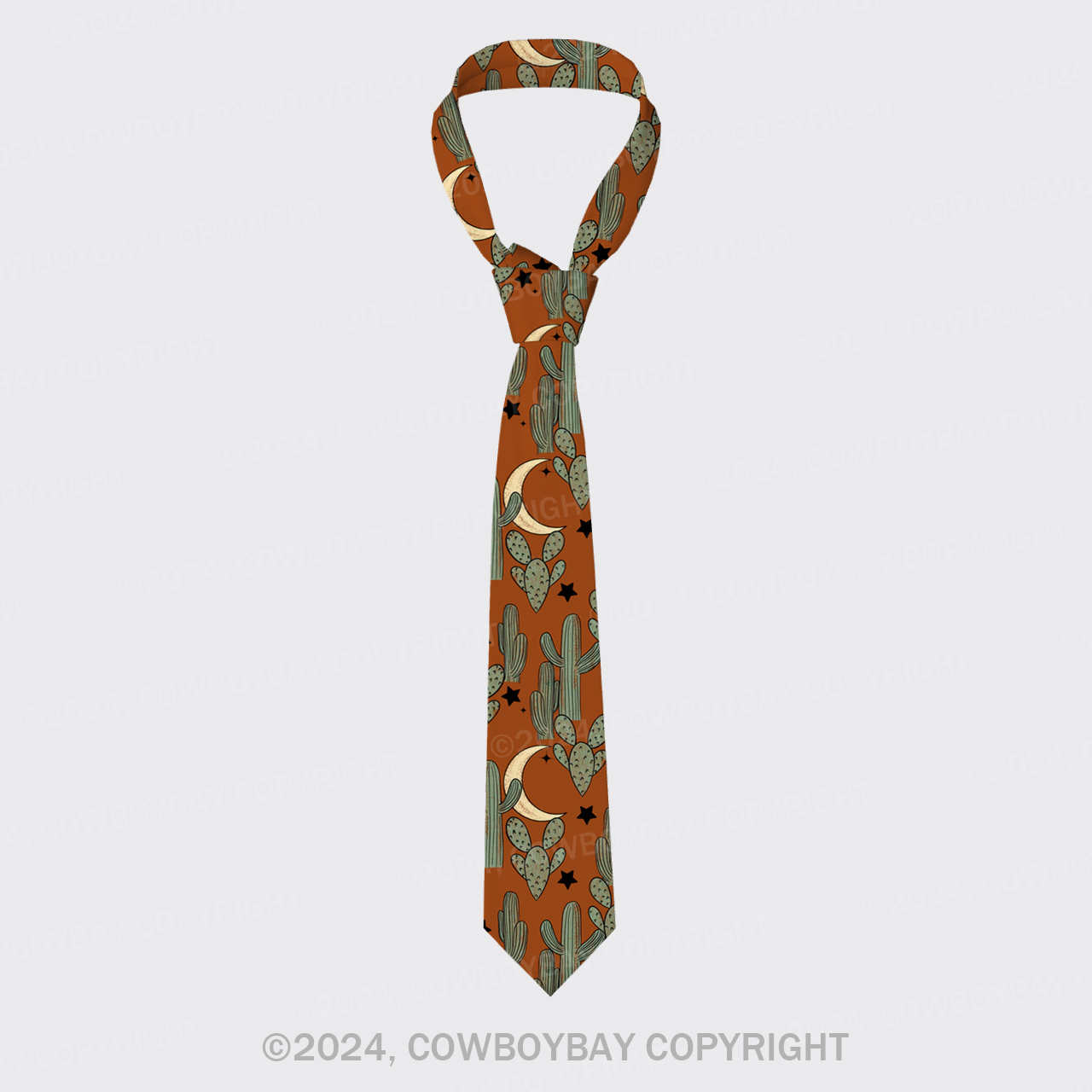 Boys Western Silk Necktie