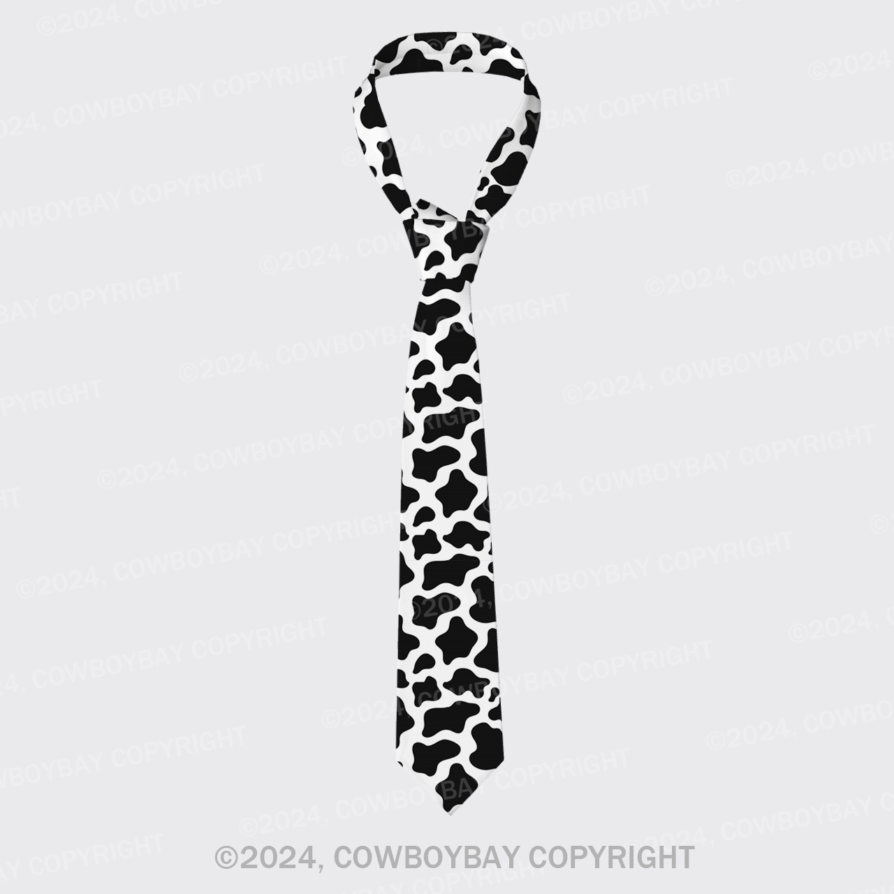 Cow Bobo Silk Necktie