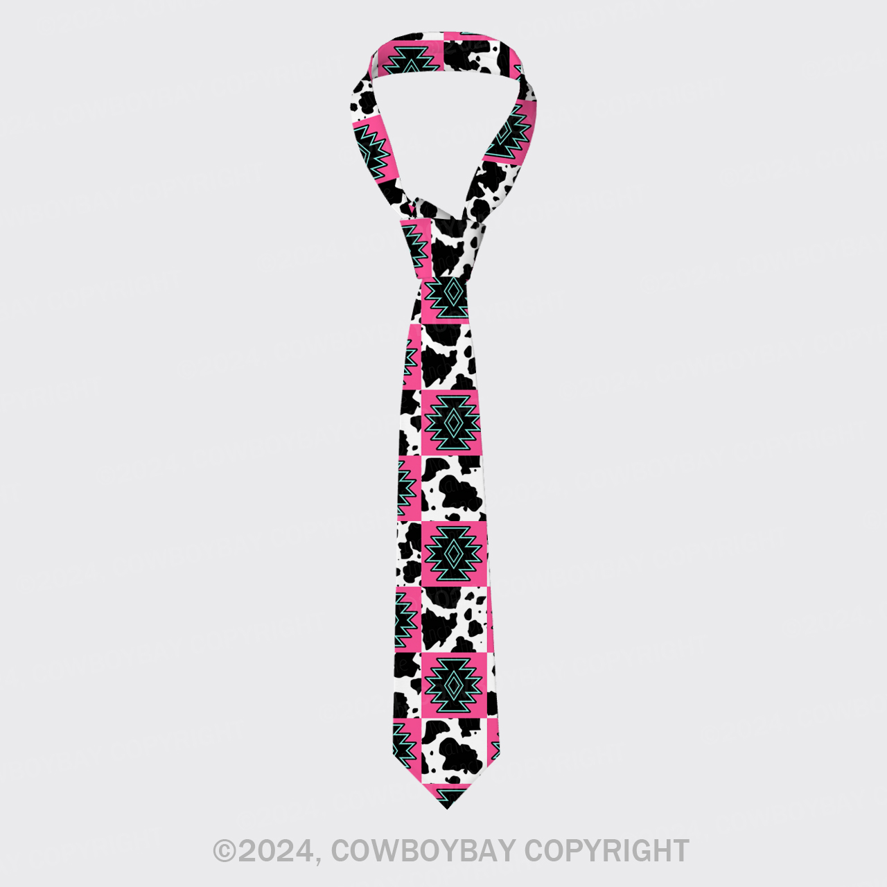 The Bright Aztec Silk Necktie