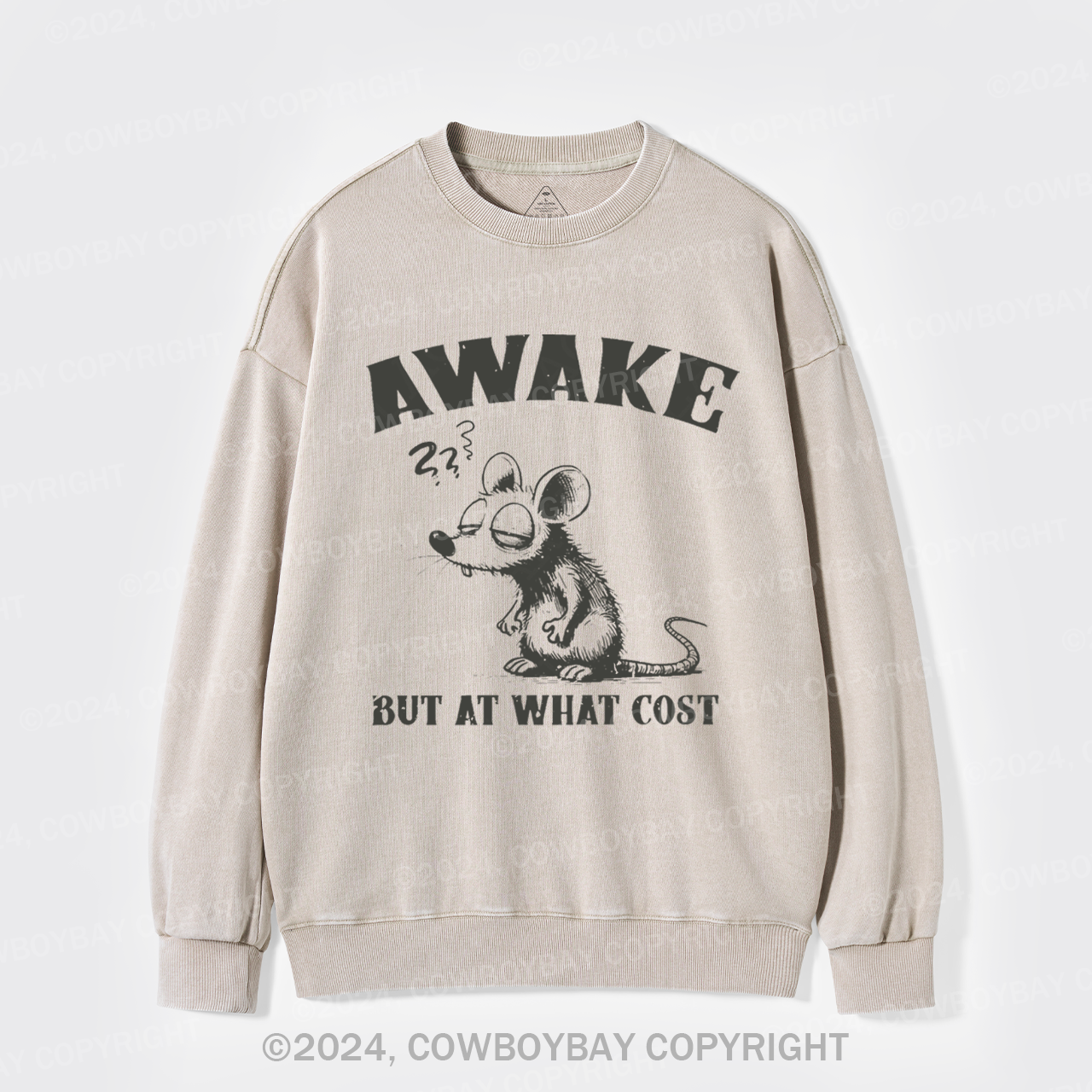 Awake But At What Cost? Washed Sweatshirts