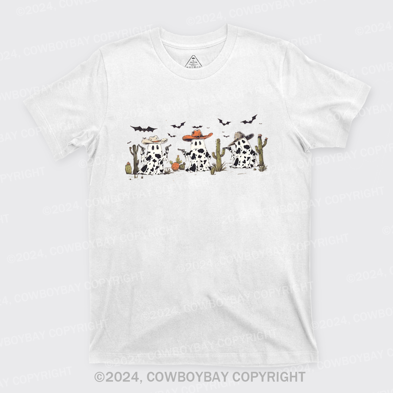 Halloween Ghost Cowboy T-Shirts