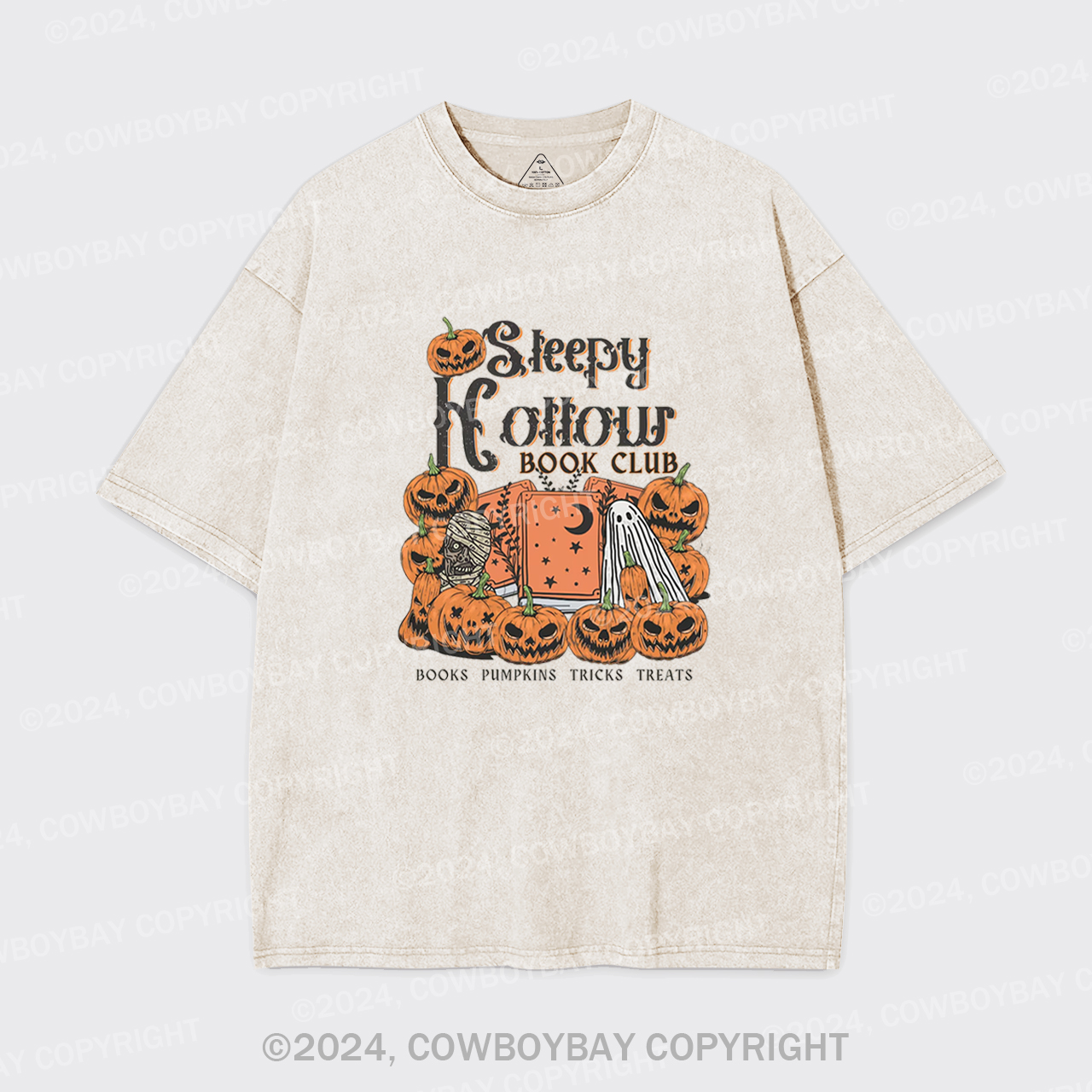 Sleepy Hollow Book Club Garment-dye Tees