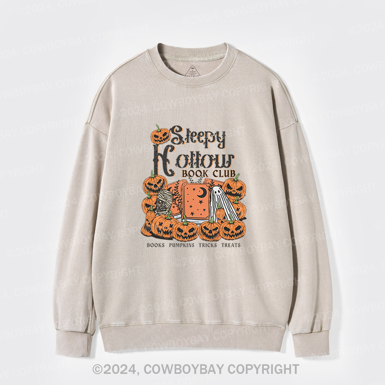 Sleepy Hollow Book Club Washed Sweatshirts