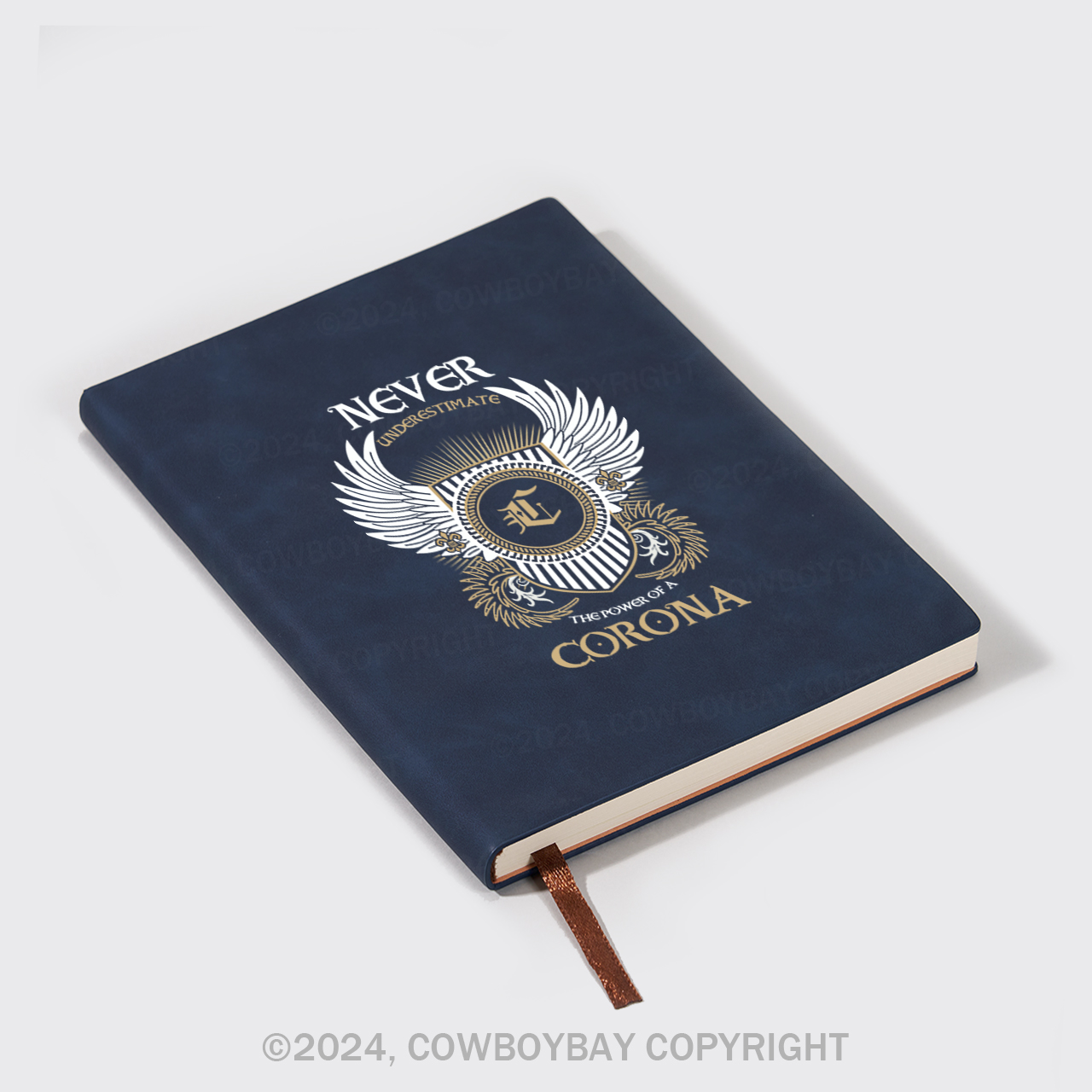 A5 Vintage Sheepbark Notebook-The Power of A