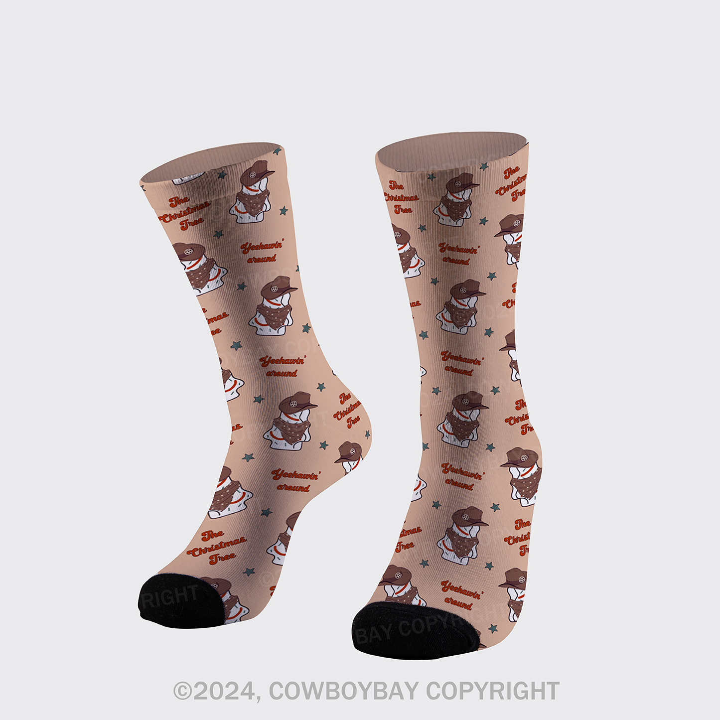  Tree Cakes Printed Cotton Socks