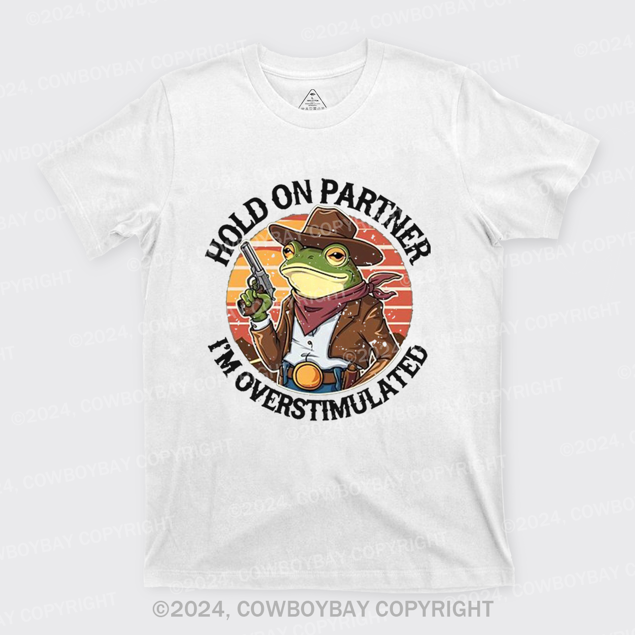 Hold On Partner I'm Overstimulated T-Shirts