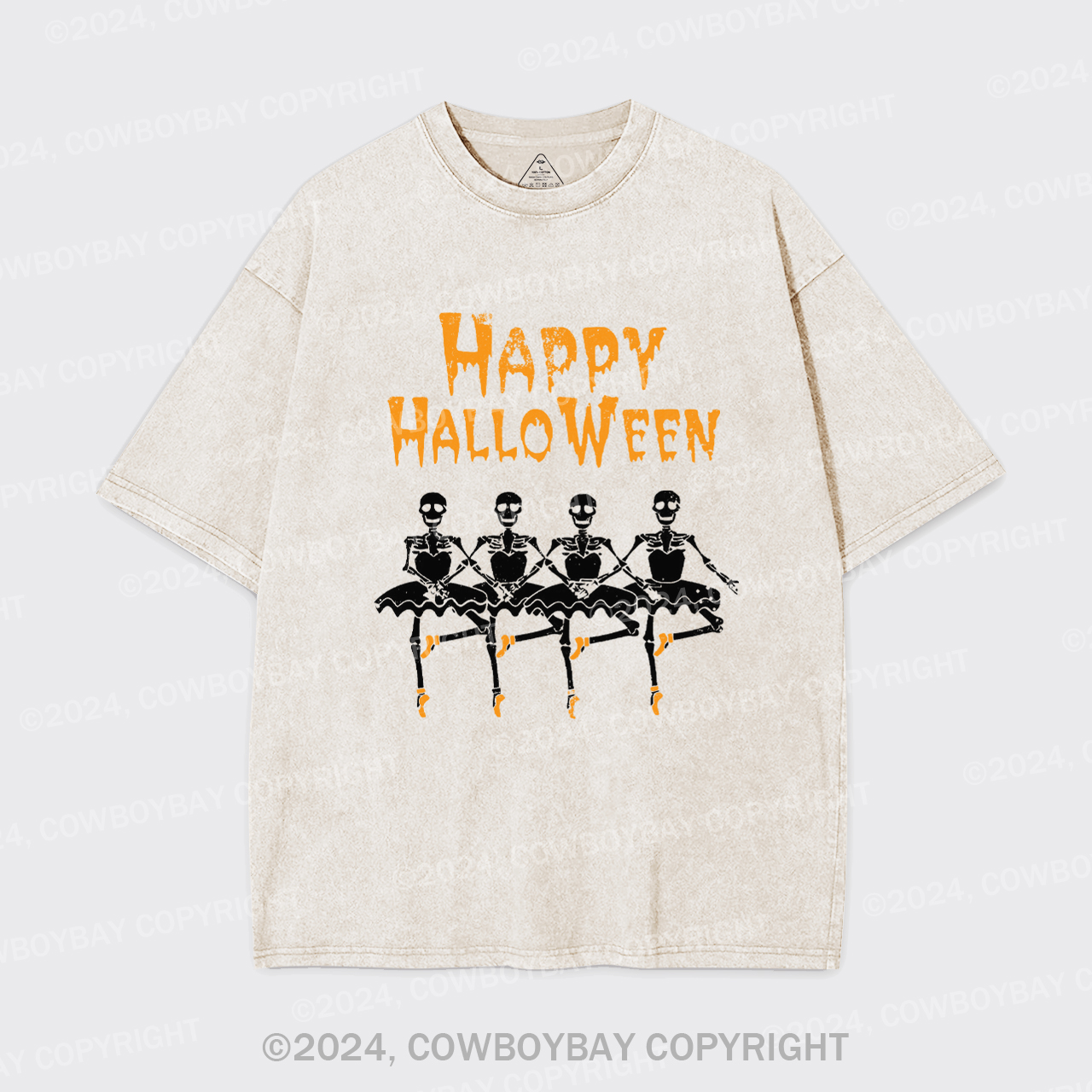 Halloween Ballerinas Garment-dye Tees