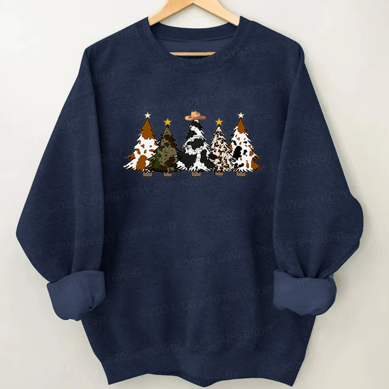 Merry Christmas Cowboy Sweatshirt