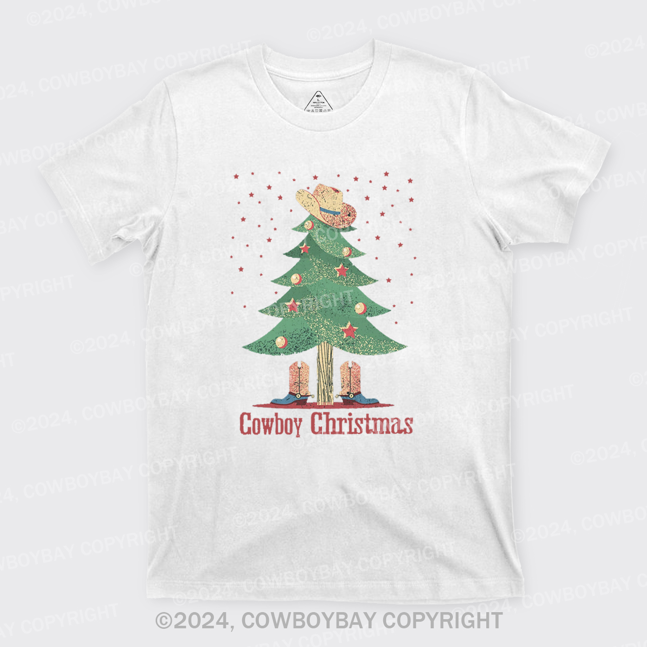 Cowboy Christmas Boots T-Shirts