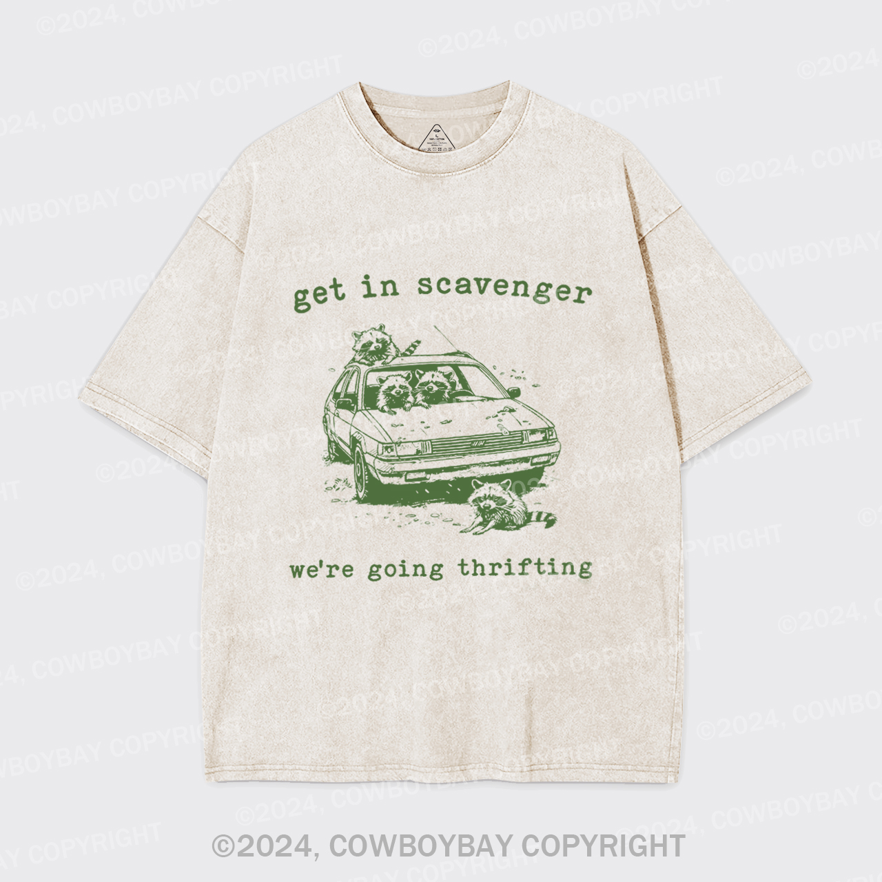 Get In Scavenger We're Going Thrifting Garment-dye Tees