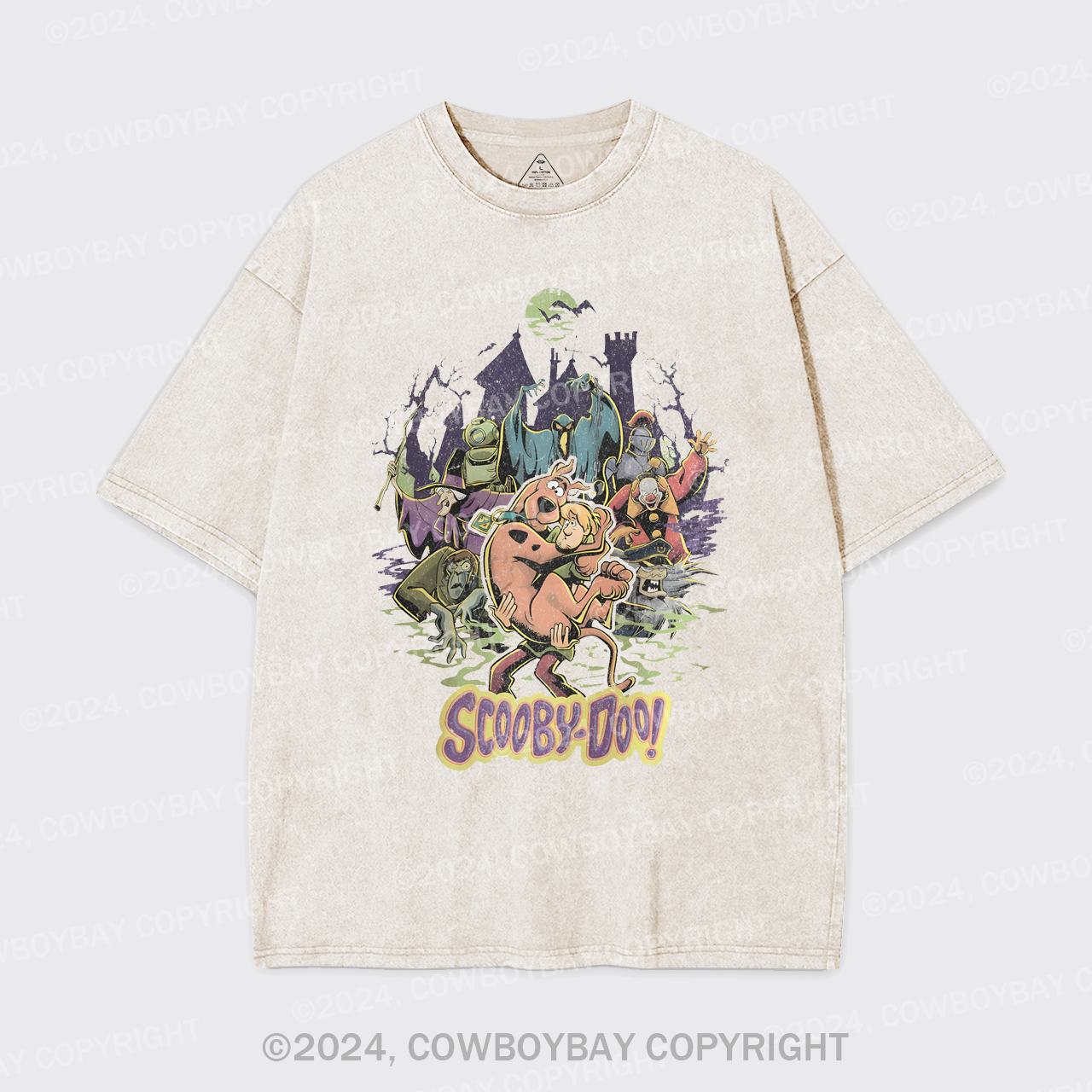 Retro Halloween Vintage Garment-dye Tees