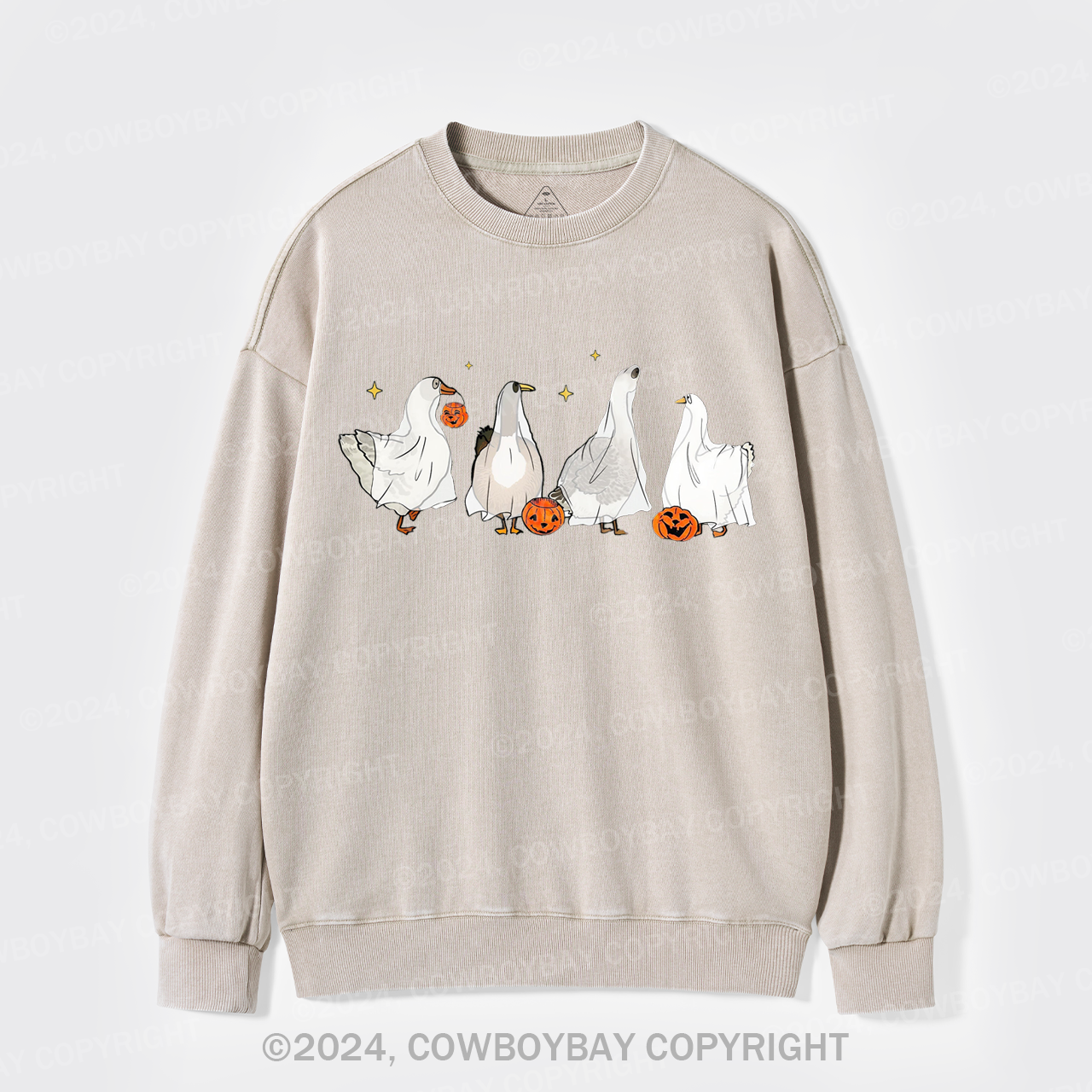 Halloween Ghost Ducks Sweatshirts