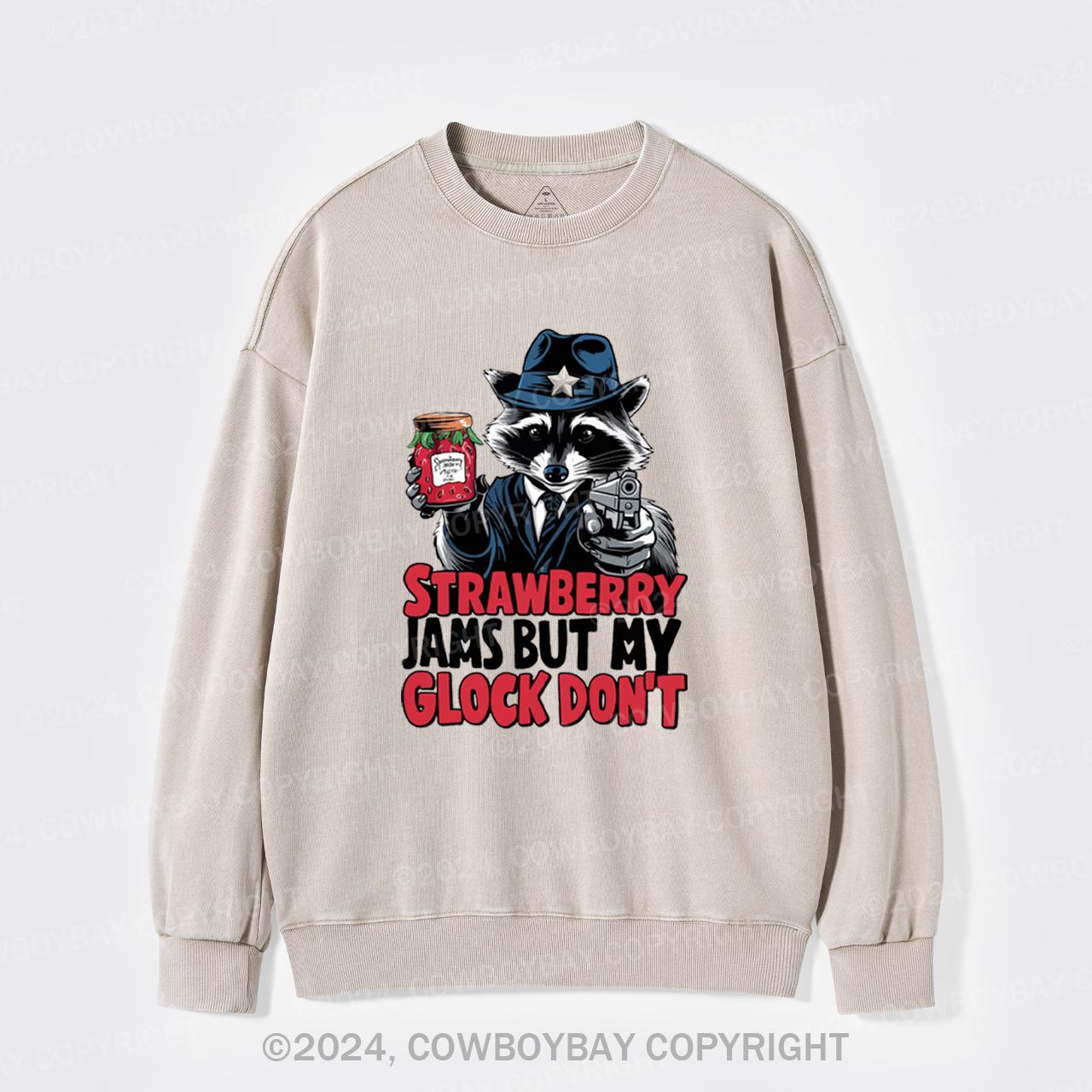 I Advise You To Stay Away Washed Sweatshirts