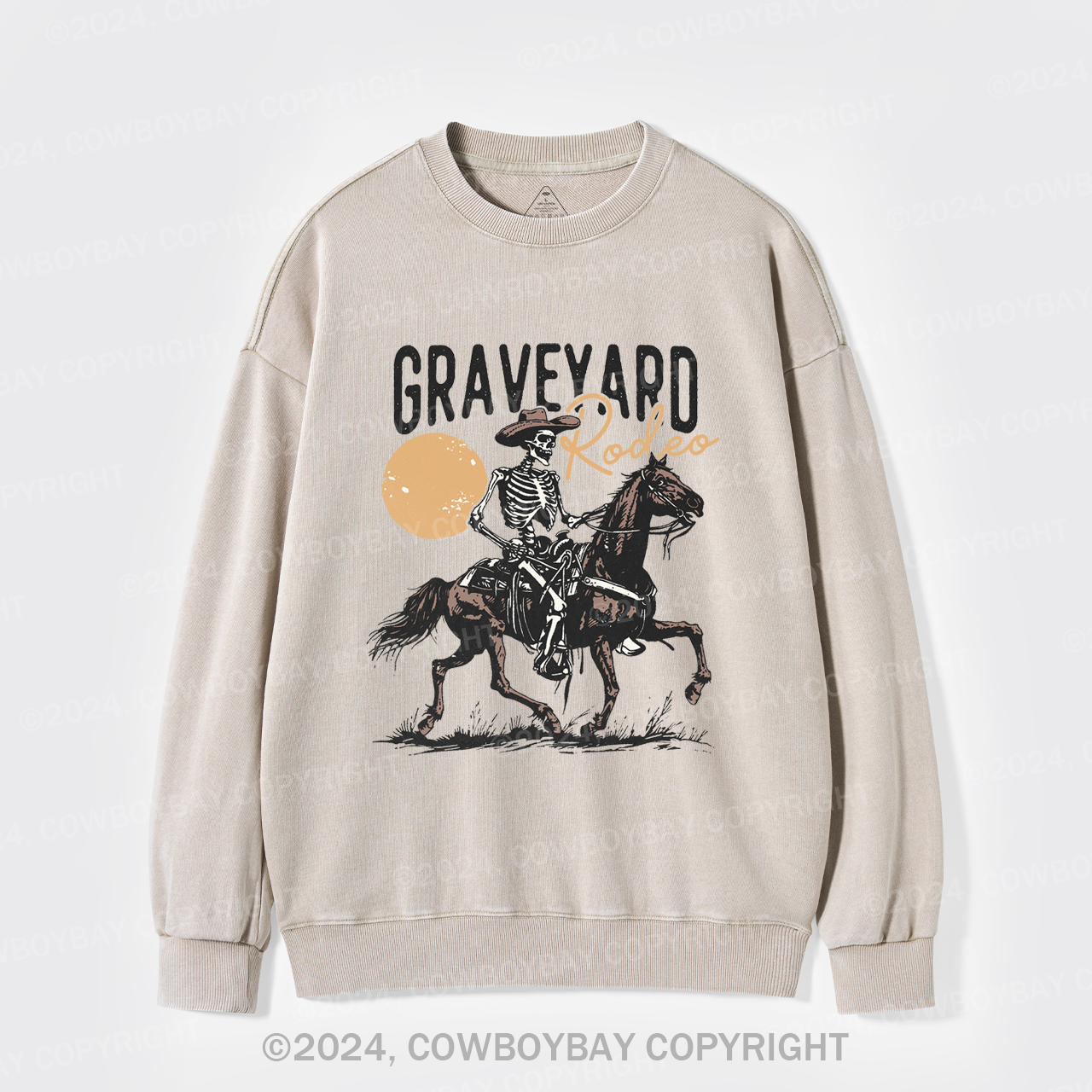 Graveyard Rodeo Washed Sweatshirts