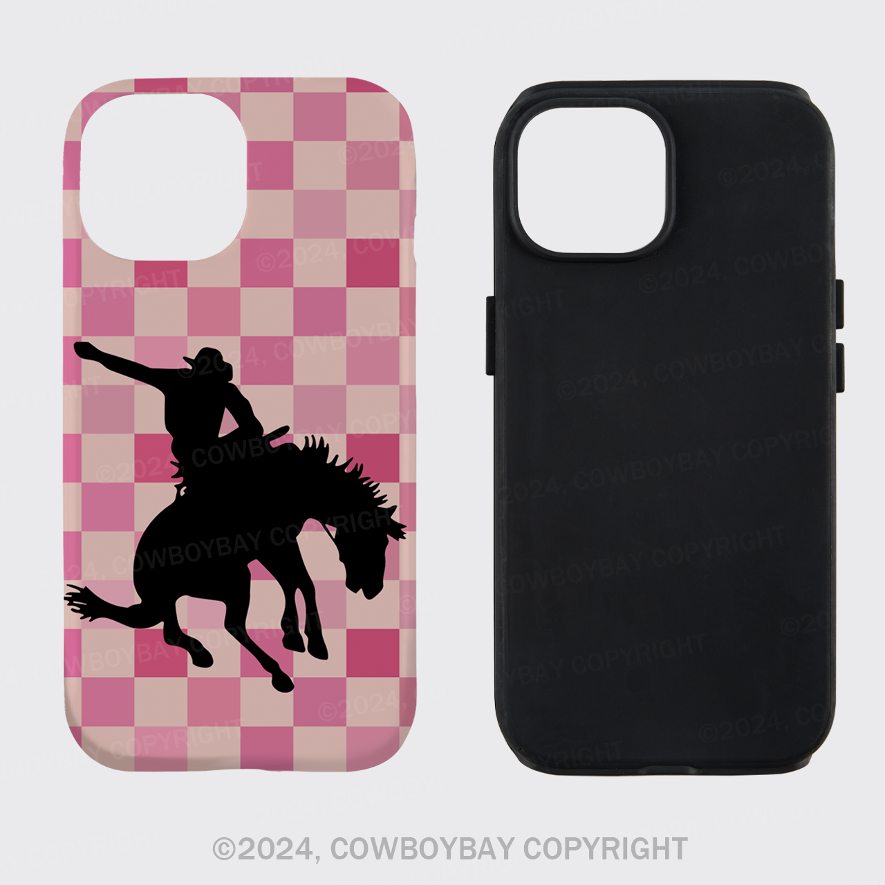 Cowboy in Arena Phone Case